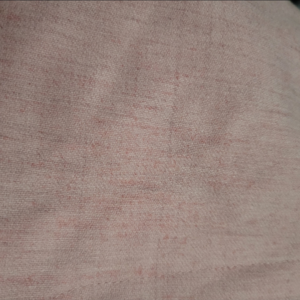 LOFT Pink Heathered Wool Blend wide leg trouser size 4 - Picture 10 of 12